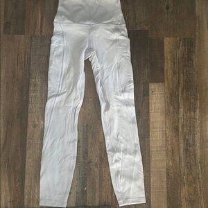 Lululemon Athletica White Leggings